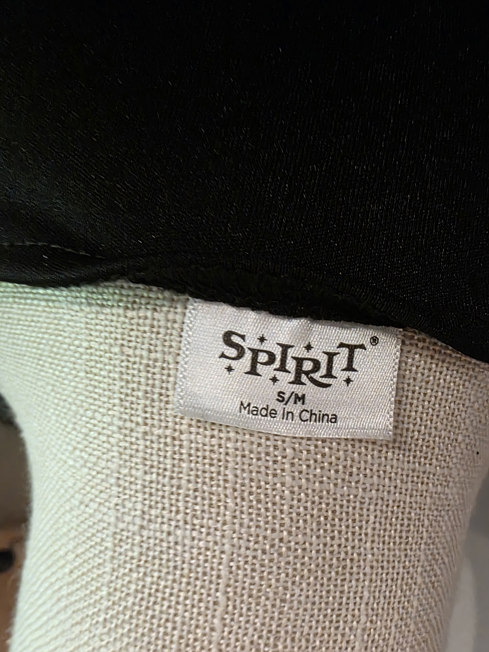 Spirit Black Long Sleeve Witch Dress with Flared Jagged Sleeves - Picture 9 of 9